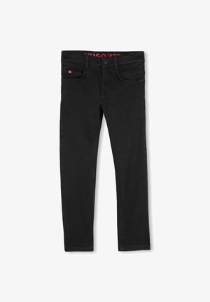 HUGO Kids, DENIM TROUSERS - Straight leg jeans - denim black