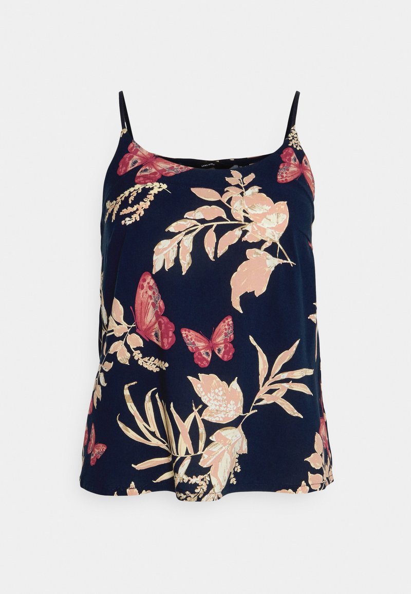 Vero Moda Petite Top donkerblauw Vero Moda Petite Top donkerblauw