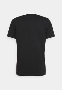 KnowledgeCotton Apparel T-shirt - bas - black