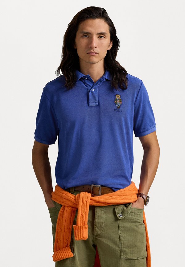 CLASSIC FIT POLO BEAR POLO SHIRT - Polo shirt - iris blu explorer bear