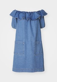 DALIA DRESS - Džinsa auduma kleita - bleu