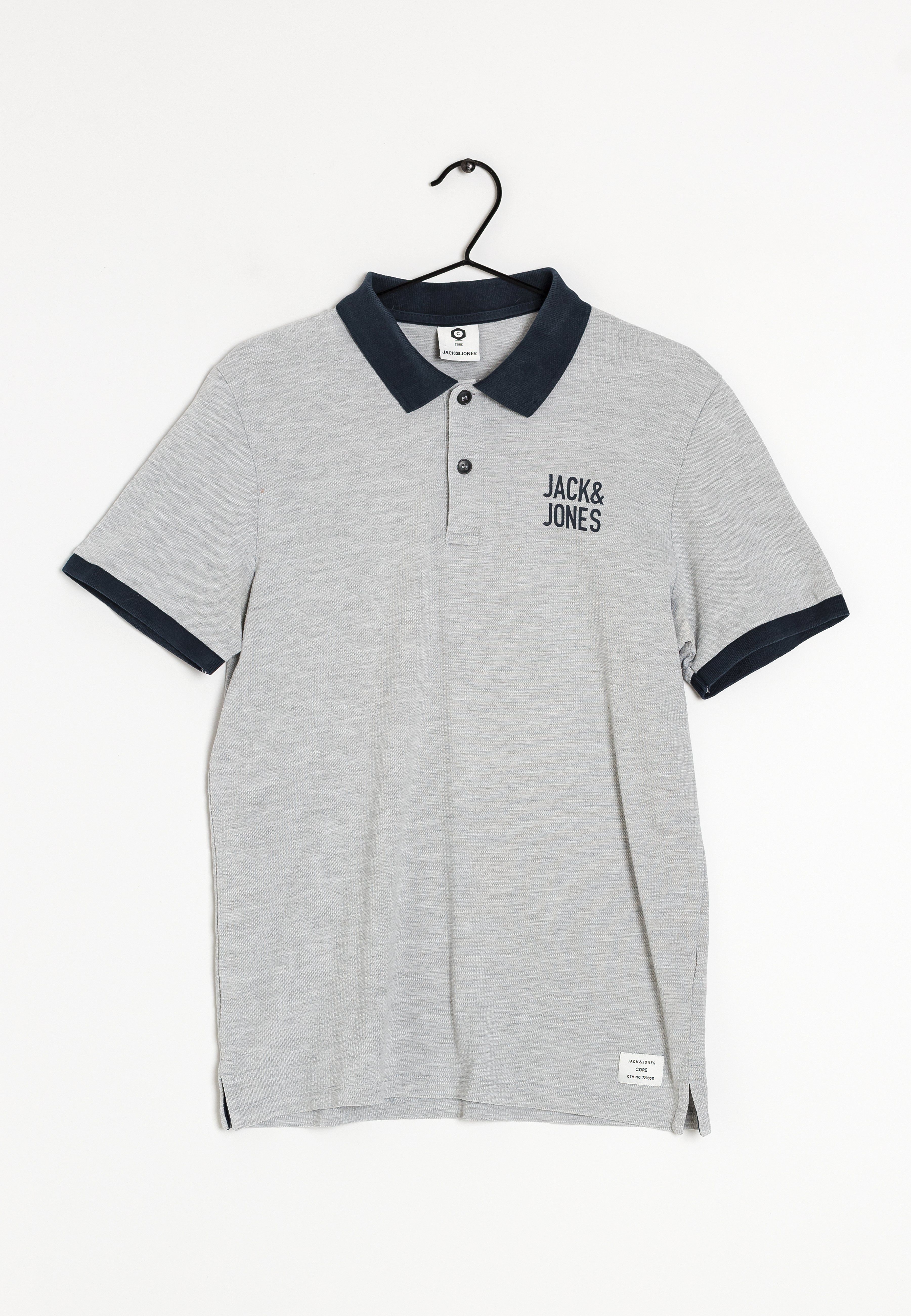 Jack \u0026 Jones Poloshirt - grey/grau - Zalando.de