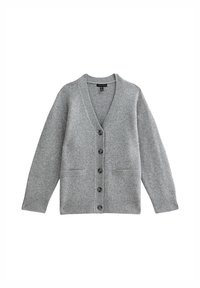 BUTTON UP - Vest - grey
