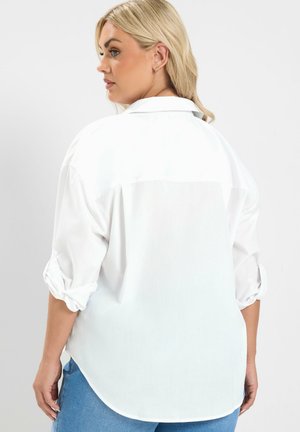 Yours Clothing, PLUS SIZE BLOUSES & SHIRTS - Hemdbluse - white