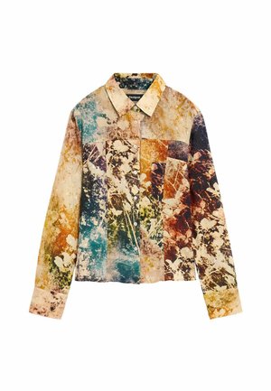 Desigual, PRINTED SHIRT - Hemdbluse - black