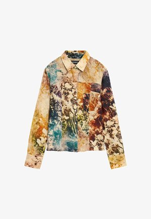 Desigual, PRINTED SHIRT - Hemdbluse - black