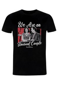 Henry Tiger WANDAVISION ROMANTIC COUPLE UNISEX - Camiseta estampada - black