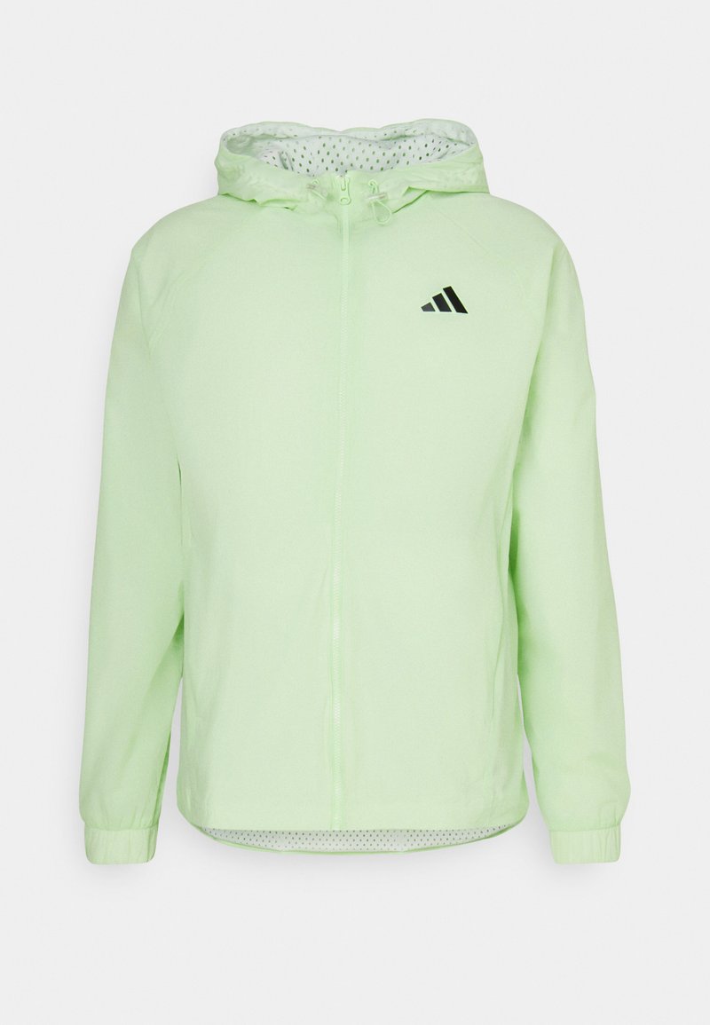 adidas Performance COVER UP PRO - Trainingsjacke - semi green  spark/neongrün