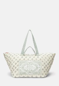 Unselected, sage/cream multi