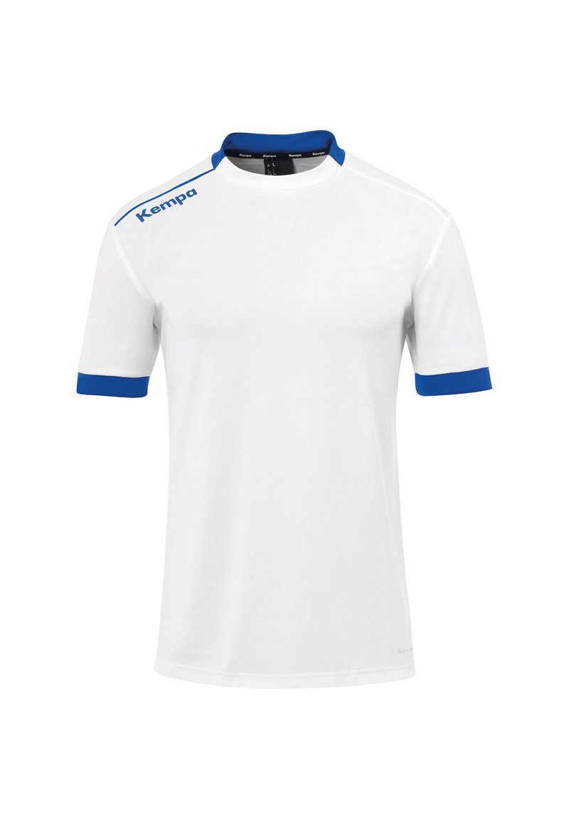 Kempa PLAYER  - T-shirt print - weiß royal