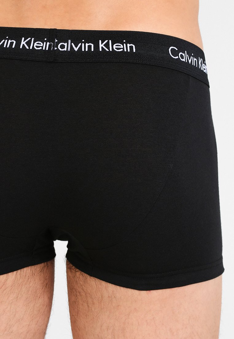 Calvin Klein Underwear LOW RISE TRUNK 3 PACK Panty black/czarny