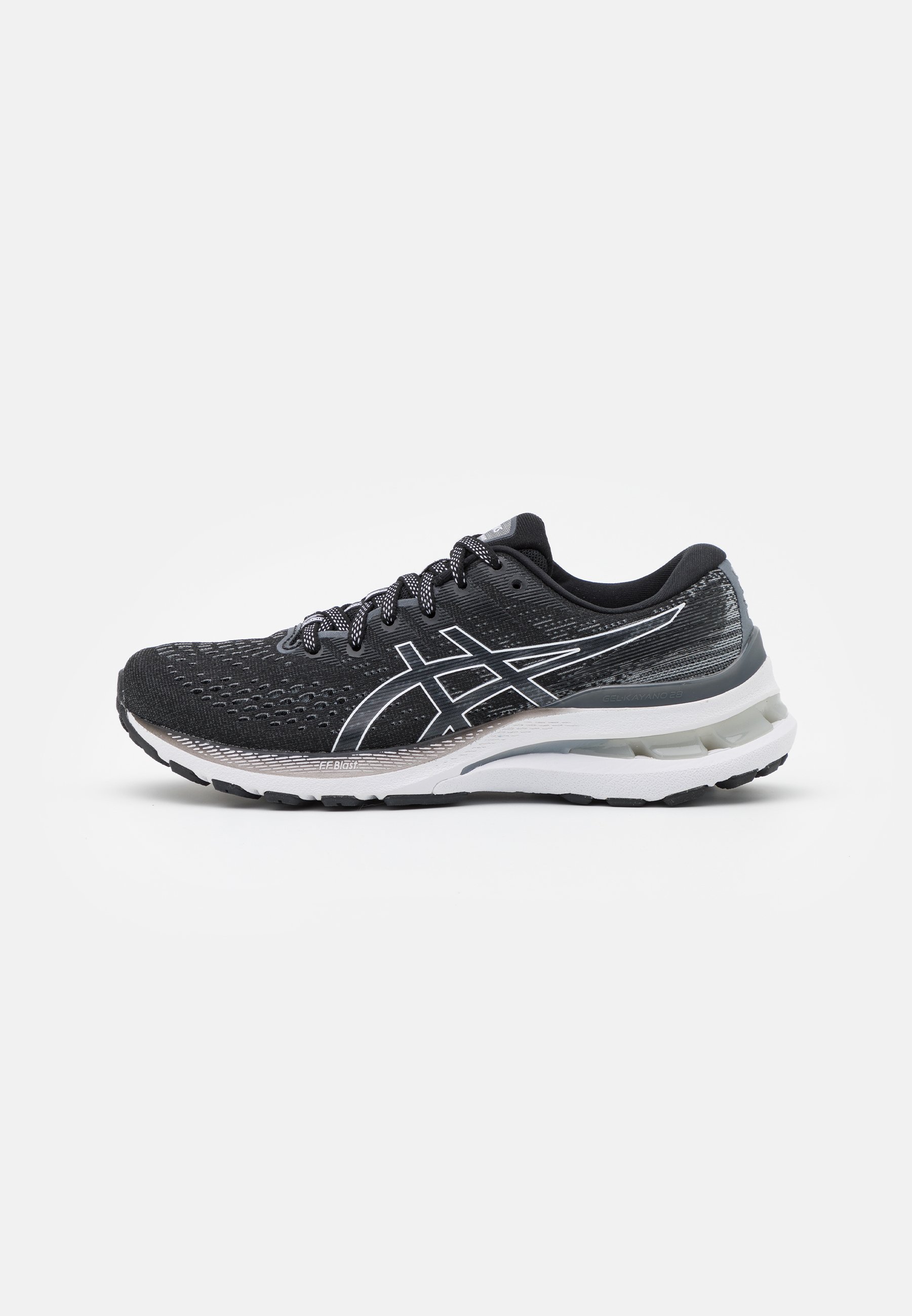 Inducir escaldadura colchón ASICS GEL-KAYANO 28 - Zapatillas de running estables - black/white/negro -  Zalando.es