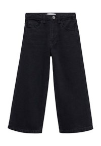 Mango Kids Flared jeans - black denim