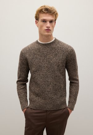 Jersey de punto - black brown