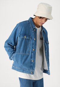 Stan Ray TRUCKER JACKET UNISEX - Casaco de ganga - heavy stone wash denim