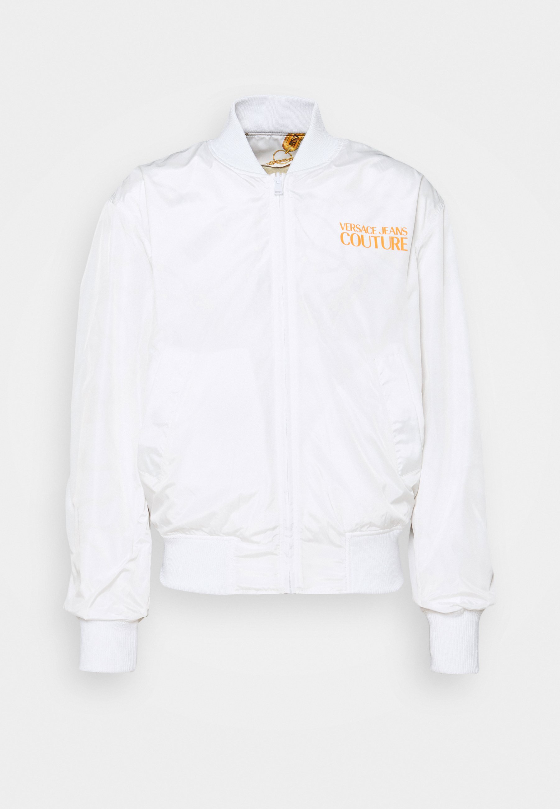 versace white bomber jacket
