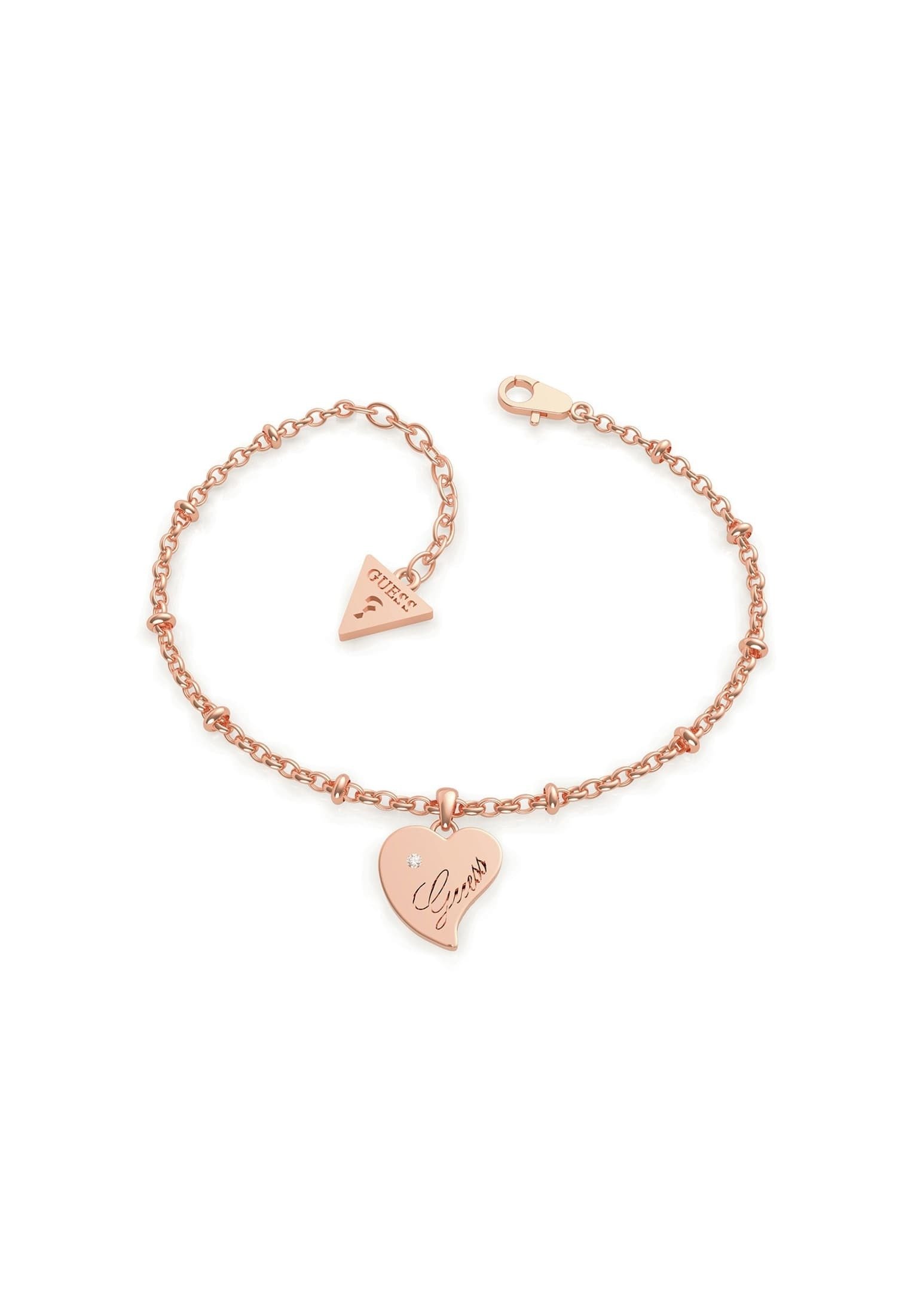 Montre Guess Queen Of The Heart Pour Femme - Boîtier 22 Mm - Argentée - Quartz - étanche 30m - Neuf étiqueté
