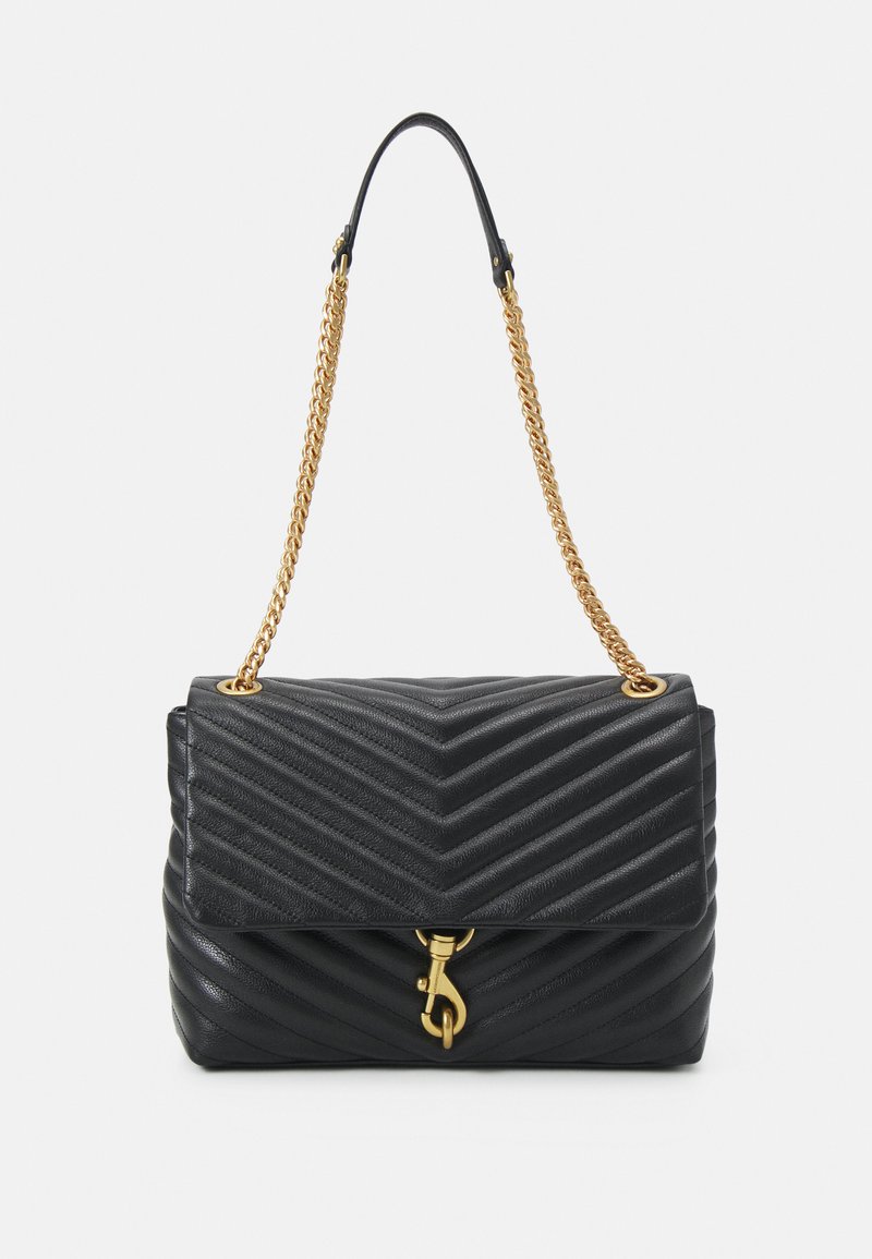 Rebecca Minkoff EDIE FLAP SHOULDER Handtasche black/schwarz