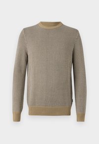 WELLS CREW NECK - Strickpullover - washed stone