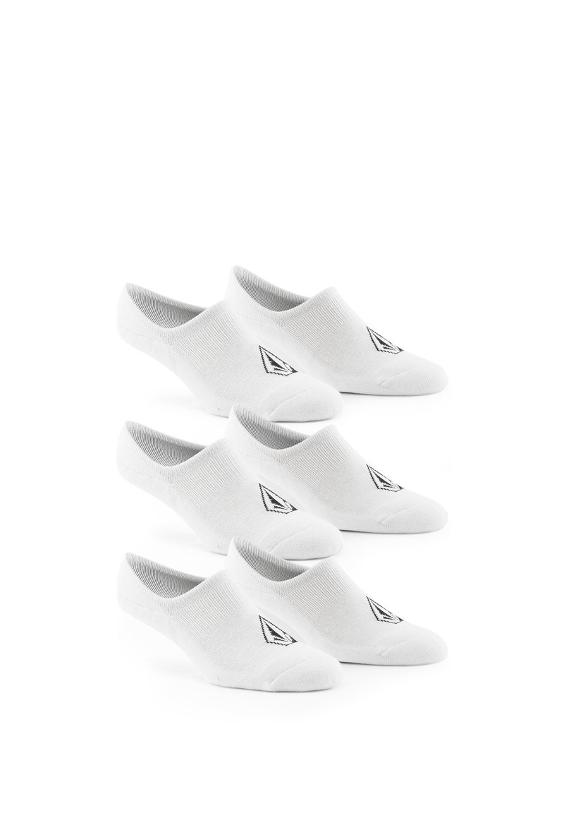 Volcom STONES NSHW 3 PACK - Trainer socks - white - Zalando
