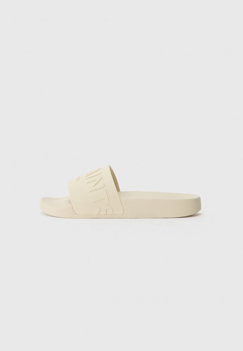 AllSaints BIGGY SLIDER - Slip-on sandaler - white