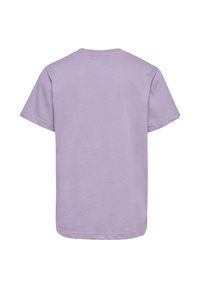 Hummel TRES  S/S - Camiseta estampada - lavender gray