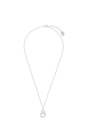 MIT ANHÄNGER FÜR DAMEN, 925ER STERLING SILBER RHODINIERT - Naszyjnik