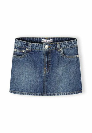MINOTI CLASSIC FIVE POCKET - Jeansrok - dark-blue denim