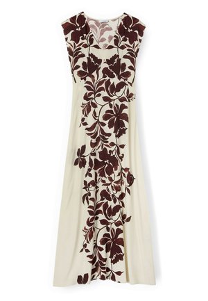Motivi, VESTITO LUNGO CON STAMPA - Vestido largo - bordeaux