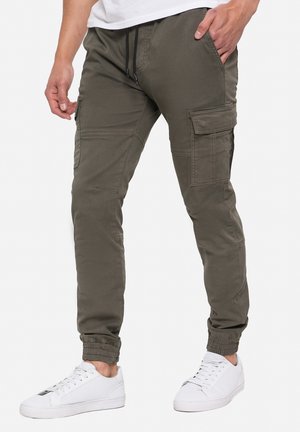 BLOOMFIELD - Pantalones cargo - khaki