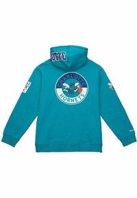 Mitchell & Ness HOMETOWN CITY CHARLOTTE HORNETS - Jersey con capucha - teal