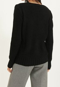 Trendyol Strickpullover - black