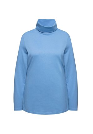 Ulla Popken ROLLKRAGEN - Longsleeve - light cornflower