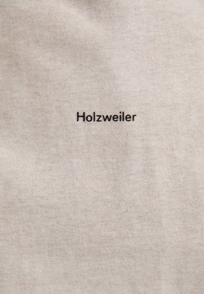 Holzweiler LIVE TEE UNISEX - Základné tričko - ecru
