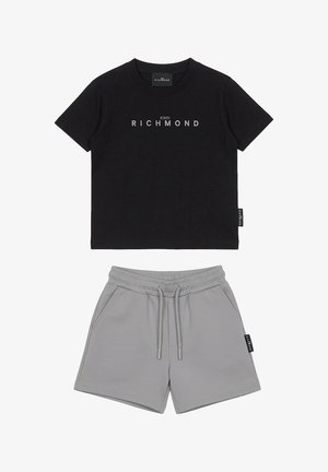 John Richmond, COMPLETO BAMBINO - Pantaloni sportivi - nero/grigio