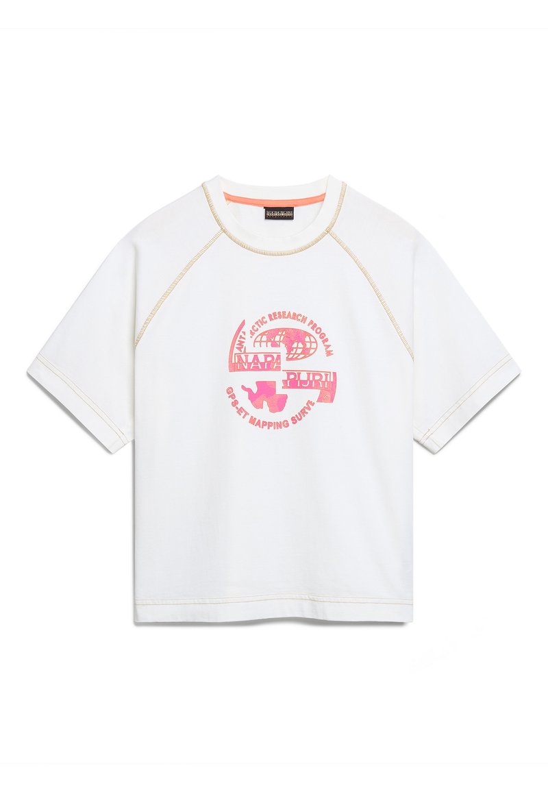 Napapijri T-shirt print wit