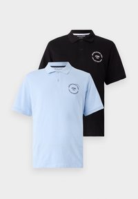 Selected, black/chambray blue