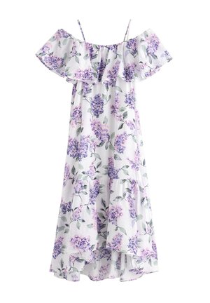 WITH FLOUNCES  - Vestito casual - off white