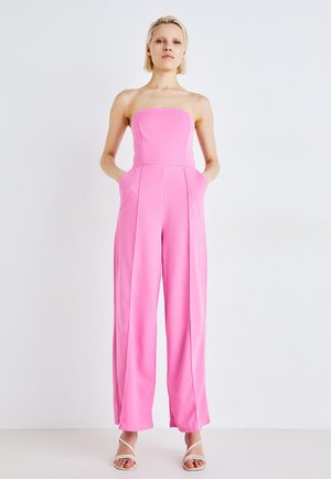 LIANNA BANDEAU - Tuta jumpsuit - hot pink