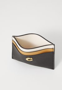 COACH ESSENTIAL CARD CASE IN COLORBLOCK - Portefeuille - black multi