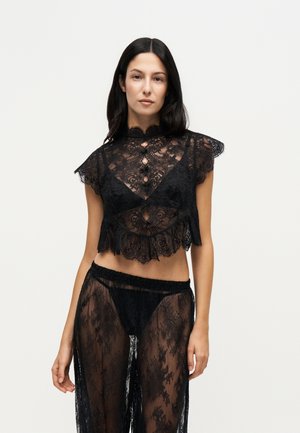 Hunkemöller, ALLOVER LEGACY - Горнище на пижама - caviar