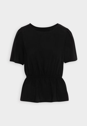 VILA VITRINE O-NECK PEPLUM - Bluzka