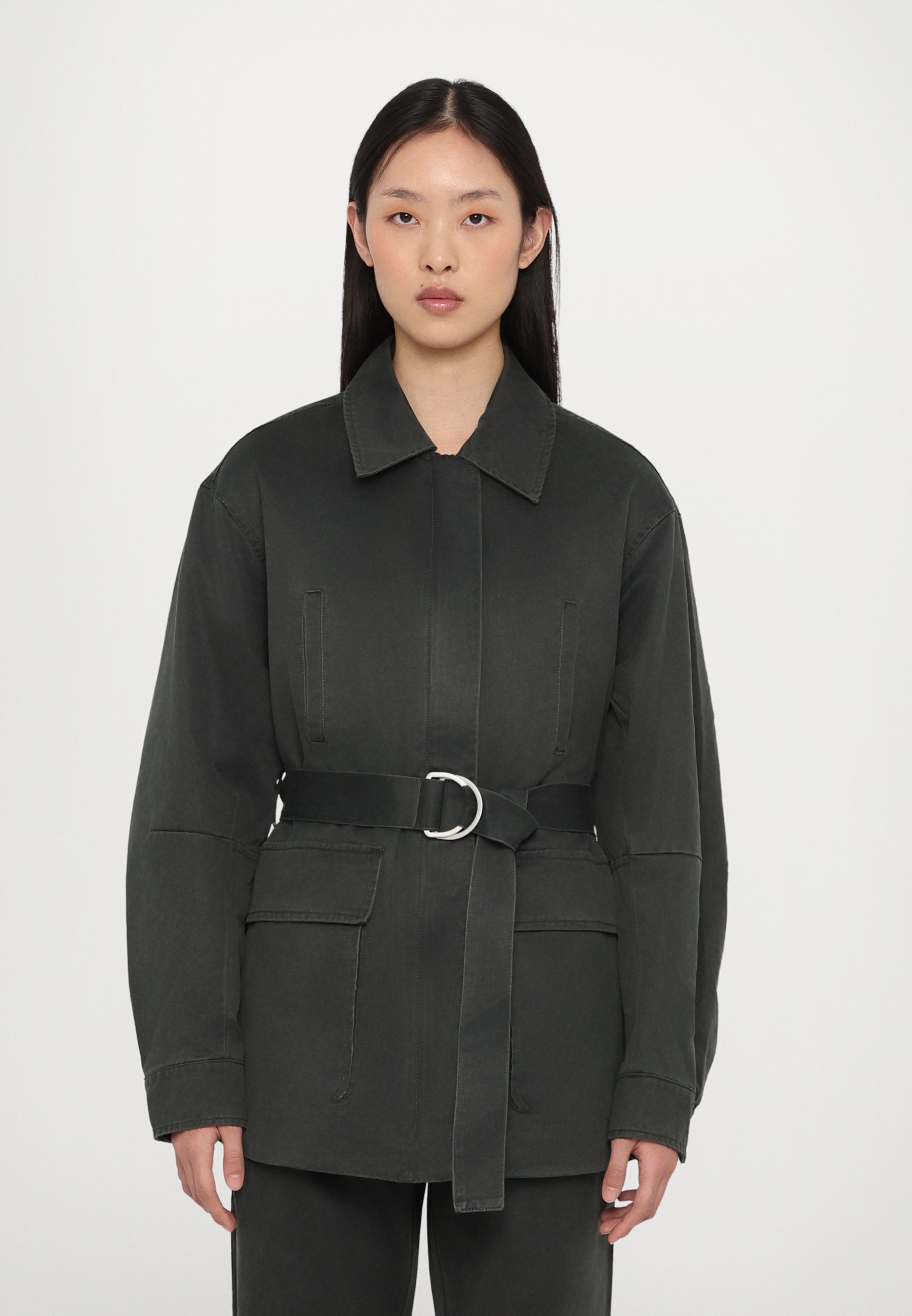 Holzweiler PEPHA JACKET - Light jacket - dark green - Zalando