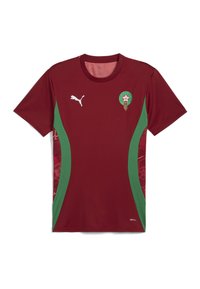 MOROCCO FRMF PREMATCH JERSEY - Article de supporter d'équipe nationale - intense red archive green