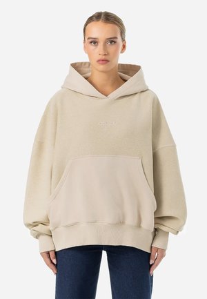 ESTELA INSIDE OUT OVERSIZED HOODIE - Sweatshirt - light beige