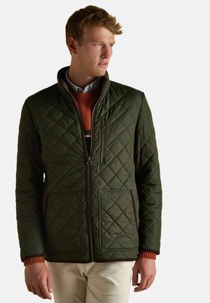 REGULAR FIT - QUILTED - Light jacket - green