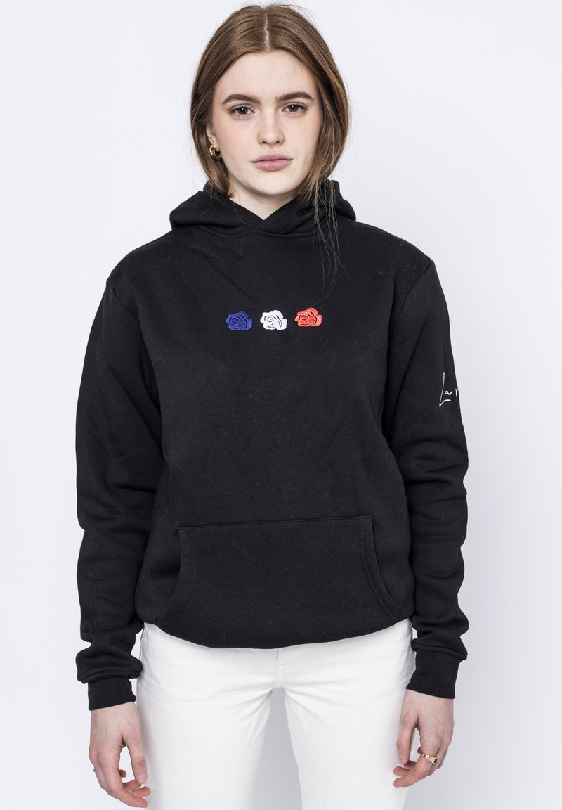 la-rosa-hoodie-triple-sweat-capuche-black-noir-zalando-fr