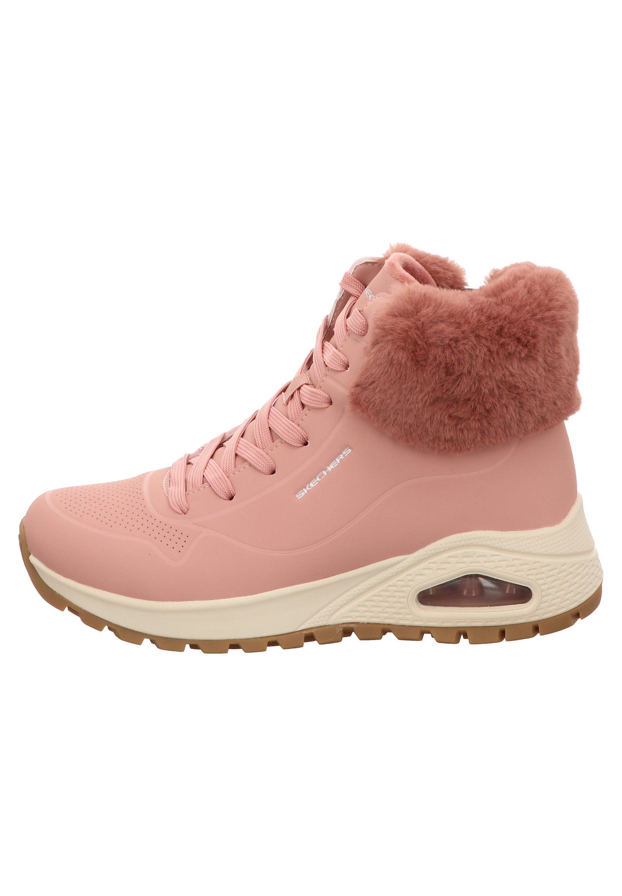 Skechers UNO RUGGED FALL-AIR - Winter boots - ros/light pink - Zalando