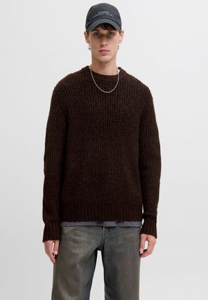Jack & Jones, Knitted Knitted - Neule - deep mahogany