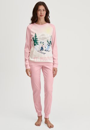 SKI RESORT BÜNDCHEN SET - Nachtwäsche Set - sorbet rose